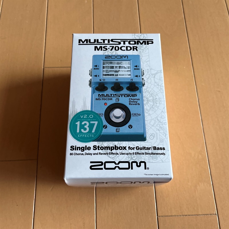 ZOOM ZOOM MULTISTOMP MS-70CDRの画像